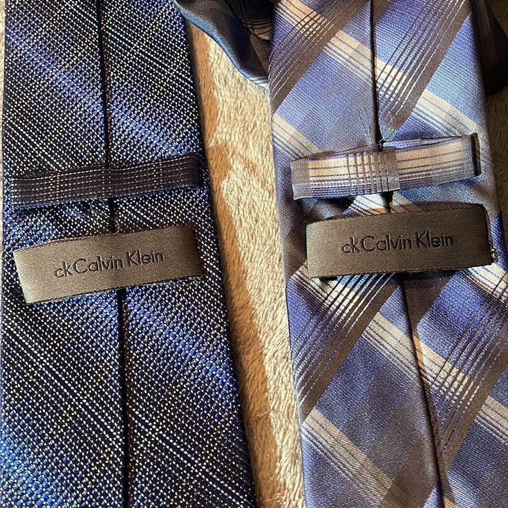 Calvin Klein neckties (bundle of 2 ) - Picture 5 of 7
